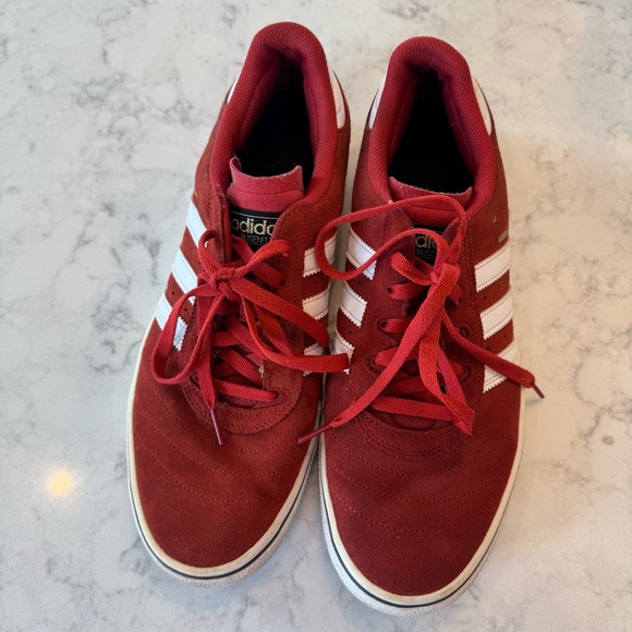 Adidas Red-Orange White Busenitz Pro Size 13